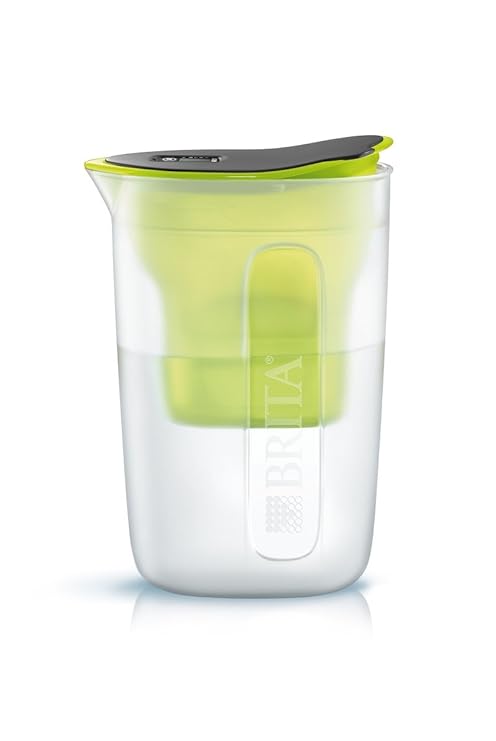 Brita 1029597 Wasserfilter Fun mit Maxtra+ Filterkartusche, 1,5 l, Polypropylen, limone