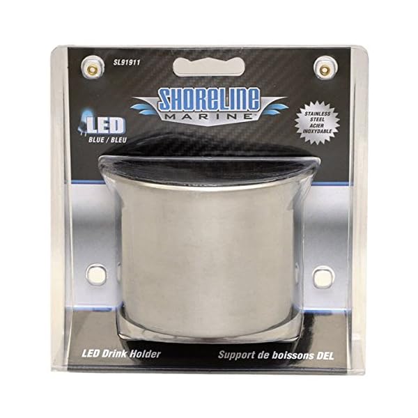 Shoreline-Marine-LED-Cup-Holder-Blue