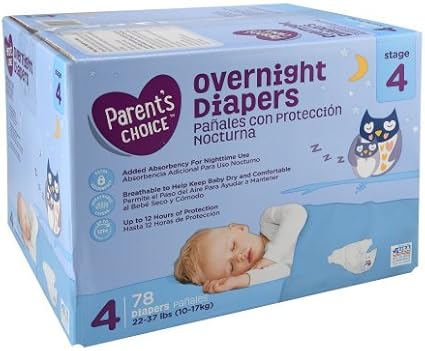 parents choice nighttime diapers