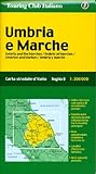 Umbria e Marche (Carta Stradale d'Italia, Foglio 8) (Italian Edition) by