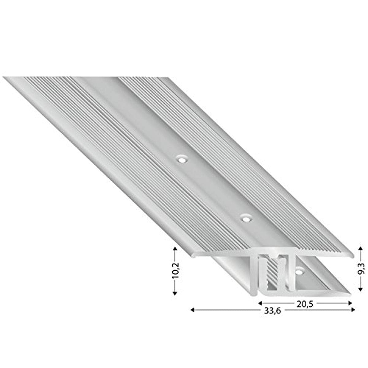 Kügele STS33 S 100 Transition Profile 1000 Silver Anodised