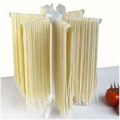 Yookay Pieghevole Pasta e Spaghetti Asciugatura Porta asciugacapelli Suppto Spaghetti Asciugatura Holder Hanging Rack