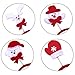 8Pack Christmas Headbands Headwear Hair Hoop Hair Band Head Boppers For Party, Cosplay, Christmas Decoration