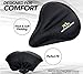 Large Bike Seat Cushion Cover – Used for Maximum Comfort – Helps as Padded Gel Cover and Saddle Protector in Most Stationary, Indoor, Gym and Cruiser Bikes. Dimensions 11×10thumb 2
