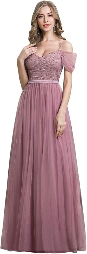 long 1950s dress