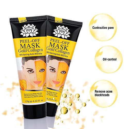 All Natrual Peel Off Facial Cleansing Mask Removes Dead Skin, Black