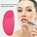 ARINO Silicone Face Cleansing Brush Waterproof Facial Cleaning Brush and Massager Exfoliator Brush for Face Polish Skin Care Tool Wireless Charger Included