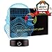 3D Optical Illusion Night Light - 7 LED Color Changing Lamp - Cool Soft Light Safe For Kids - Solution For Nightmares - Star Wars Storm Trooper