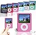 ACE DEAL AD003-8G Pink Color Slim Classic Digital LCD Mp3/Mp4 Media Radio Video Games Player Calendar with 8GB Memory