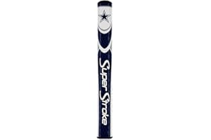 SUPER STROKE SuperStroke NFL Golf Putter Grip - Cross-Traction Surface Texture and Oversized Profile - Consistent Stroke with Non-Slip Grip