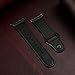 KYISGOS [Patent Pending] Compatible with Apple Watch Band 44mm 42mm, Genuine Leather Replacement Band Strap Compatible with iWatch Series 4 Series 3 Series 2 Series 1 42mm 44mm, Black