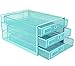 Exerz Paper Sorter 3 Drawer Wire Mesh A4 / Desk Multifunctional Desk Organiser/Multi-Layer Letter Tray - for Documents, Magazines, Notebooks and Letter