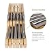 11 Piece Stainless Steel Kitchen Knife Set with In-Drawer Bamboo Block Organizer - Chef Knife, Bread Knife, Carving Knife, Utility Knife, Paring Knife, Steak Knives by Shenzhen Knives