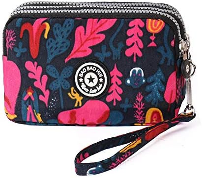 HUNGRE Women's Waterproof Cellphone Wristlets Bag,Clutch Wallets Purses for iPhone Xs Max XR XS X 8 7 6S Plus, Galaxy S10 Plus S10 S10e (Q552021)
