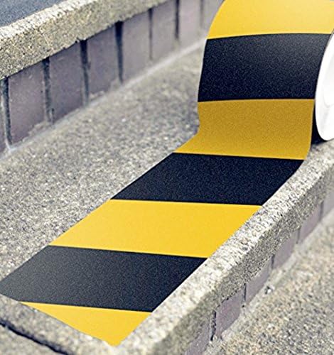 Aibily Black Anti-Slip Safety Tape - Highest Traction 4-inch by 15-foot (indoor or outdoor)