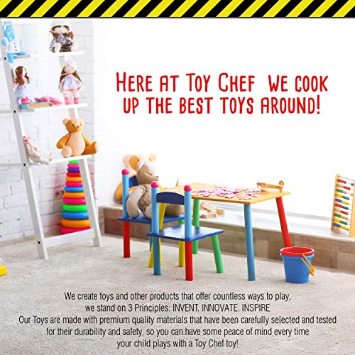 Toy Chef Remote Control Truck RC Toy for Kids Aged 3+, Lights, , Realistic Excavator Truck Design, Full Range of Motion - Battery Operated, Strong and Safe ABS Plastic (Cement Mixer Truck) - Thumbnail 6