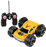 Click N' Play Double sided Tumbling Stunt Rolling RC Remote Control Car