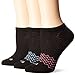 No nonsense Women's Mesh No Show Liner Socks (3-Pack)
