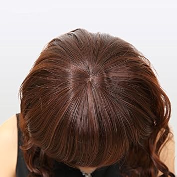 Amazon Com Women Girls Female Short Hair Wig Middle Aged In A