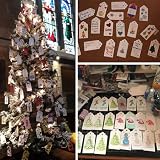 G2PLUS Kraft Paper Gift Tags 100Pcs Large 5x10cm White Blank Tags with String view 4