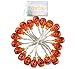 Velice Battery Operated LED Fairy String Lights 3D Pumpkin 20 LED Lights Halloween Christmas Decoration Lights (Pumpkin Light)