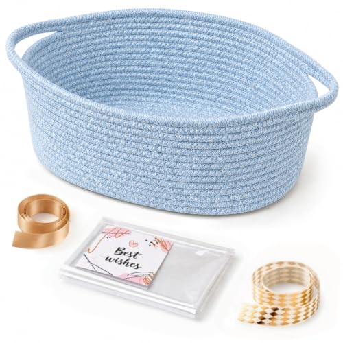 Blue Gift Basket Empty