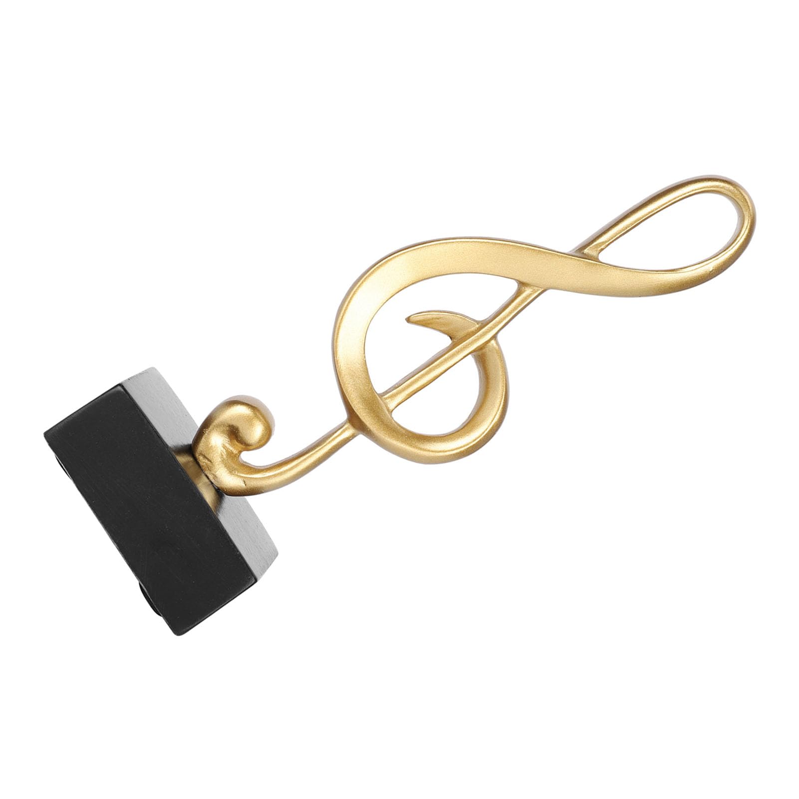 Music Note Statue Sculpture Figurine Symbol Ornaments Decoration Musical Sculpture Statue Piano Sculpture for Home Office Desk