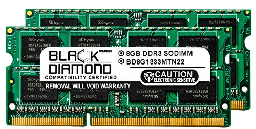 16GB 2X8GB RAM Memory for ASRock Motherboards H61TM-ITX Black Diamond Memory Module DDR3 SO-DIMM 204pin PC3-10600 1333MHz Upgrade