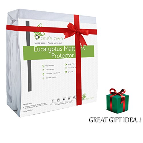 Mattress protector all natural organic eucalyptus fiber…