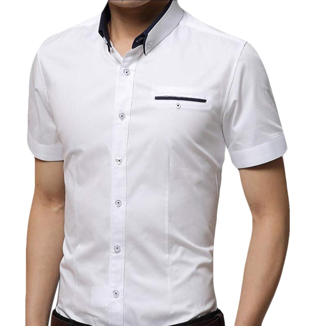 Short Sleeve Casual Button Down Shirts 