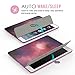 MoKo Case for iPad Air - Slim Lightweight Smart-shell Stand Cover with Translucent Frosted Back Protector for iPad Air 9.7 Inch Tablet, Fantasy Diamond (with Auto Wake/Sleep, Not fit iPad Air 2)