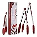 Housmile Stainless Steel Kitchen Tongs Set of 3-7