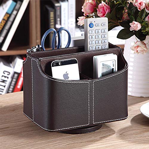 Oalas Faux Leather Remote Control/Controller TV Guide/ Organizer