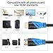 Rommisie 4K HDMI 30 FT Cable (HDMI 2.0,18Gbps) Ultra High Speed Gold Plated Connectors,Ethernet HDMI Cord, 4K@60HZ 2K 1080P 3D ARC Compatible with UHD TV Monitor Laptop Xbox PS4/PS5 ect(9m)