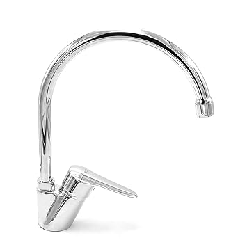 Roca Rt5a8497ca1 Chrome Nuba Deck Mounted Kitchen Sink Mixer With