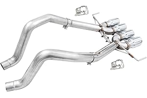 AWE Tuning 14-19 Chevy Corvette C7 Z06/ZR1 (w/o AFM) Track Edition Axle-Back Exhaust w/Chrome Tips - 3020-42073