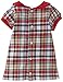 Mud Pie Baby-Girls Newborn Tartan Dress and Tights