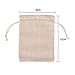 Mudder 20 Pack Muslin Bags Drawstring Muslin Bag for Wedding Party Favor and DIY Craft, 4.7 by 3.5 Inch