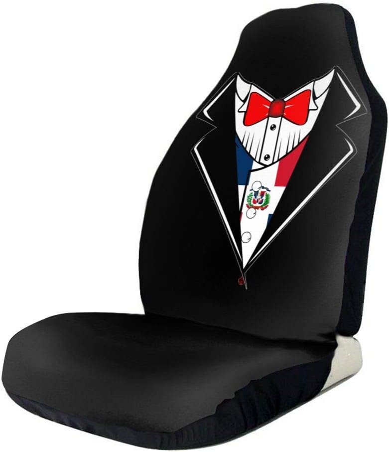 Dominican Flag Dress Tuxedo Women Men Themed Car Vehicle