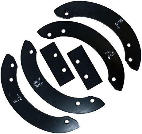 Honda HS520/HS720 OEM Paddle Set 72427-V10-020 (2), 72428-V10-020 (2), 72443-V10-020 (2)