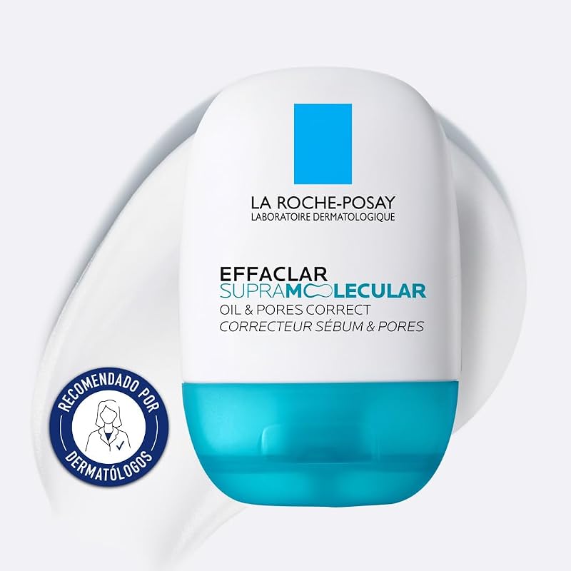 Effaclar Supramolecular, gel matificante, sebo e corretor de poros 40 ml com ciência molecular avançada [ácido salicílico + niacinamida].
