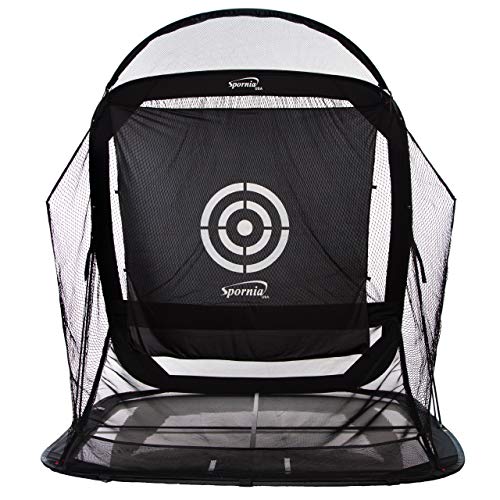 Spornia SPG7 Golf Practice Net Automatic Ball Return System W/Target