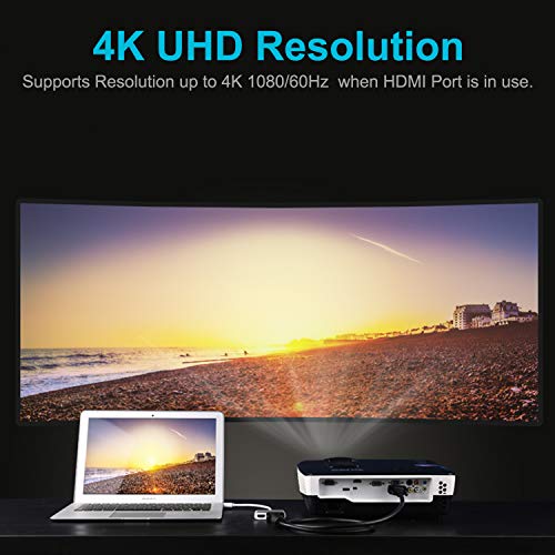 Portable Dock for Nintendo Switch, USB to Type C HDMI TV Adapter Hub for Nintendo Switch, Note8 / S8 (Dex Model), Macbook Pro, Projector - Thumbnail 7