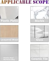 RIZUMONLY 12 Pcs Self Adhesive Wall Hooks Strong Transparent Non-Trace Picture view 5