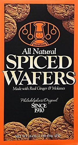 Sweetzels Spiced Wafers Philadelphia Ginger Snaps, 2 boxes (16 oz. each)