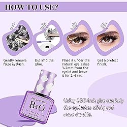 B&Q Lash Clusters D Curl 8-16MIX 96 PCS Eyelash