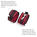 Bed Restráin Kit for Couples BDSM Game Play Bondageromance Restrainting Adjustable Straps Fur Tie up Hanscuffs Soft Wrist and Ankle Cuffs-RED