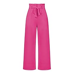 GUOLEZEEV Wide Leg Pants for Women Dressy Pants