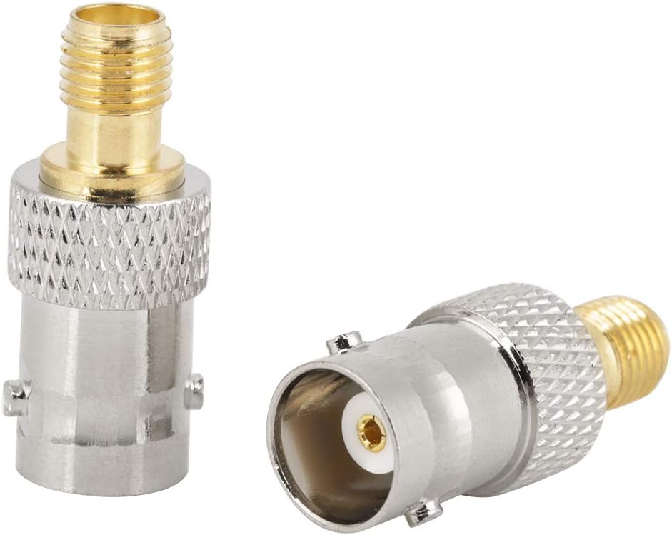 Superbat BNC Adapter Kit BNC Male/Female To Male/Female RF Coax Coaxial Connector Kit 6 Pcs