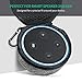 UGREEN Carrying Case Compatible for Echo Dot 2 Generation Travel Protective Waterproof Hard Case and Cover, Fits for USB Cable and Wall Charger Accessories